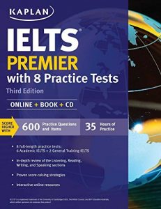 Descargar IELTS Premier with 8 Practice Tests: Online + Book (Kaplan Test Prep) (English Edition) pdf, epub, ebook