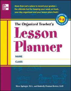 Descargar The Organized Teacher’s Lesson Planner pdf, epub, ebook