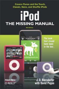 Descargar iPod: The Missing Manual: The Missing Manual pdf, epub, ebook