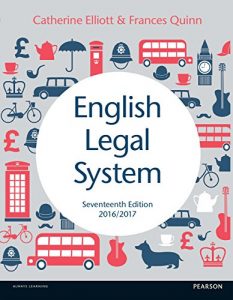 Descargar English Legal System: 2016/17 Edition pdf, epub, ebook