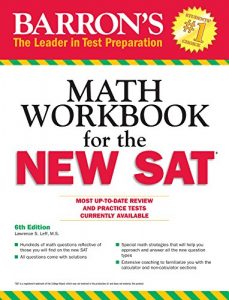 Descargar Barron’s Math Workbook for the New SAT, 6th edition pdf, epub, ebook