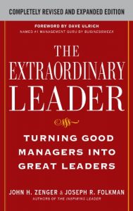 Descargar The Extraordinary Leader:  Turning Good Managers into Great Leaders pdf, epub, ebook