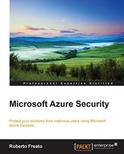 Descargar Microsoft Azure Security pdf, epub, ebook