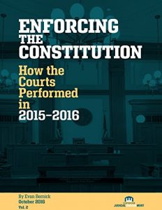 Descargar Enforcing the Constitution: How the Courts Performed in 2015-2016 (English Edition) pdf, epub, ebook