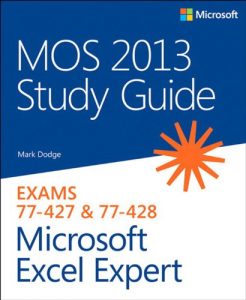 Descargar MOS 2013 Study Guide for Microsoft Excel Expert (MOS Study Guide) pdf, epub, ebook