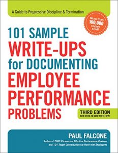 Descargar 101 Sample Write-Ups for Documenting Employee Performance Problems: A Guide to Progressive Discipline & Termination pdf, epub, ebook