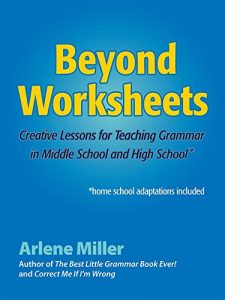 Descargar Beyond Worksheets: Creative Lessons for Teaching Grammar in Middle School and High School. (English Edition) pdf, epub, ebook