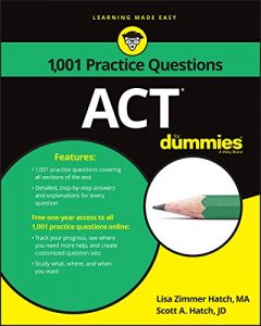 Descargar 1,001 ACT Practice Problems For Dummies (For Dummies (Career/Education)) pdf, epub, ebook