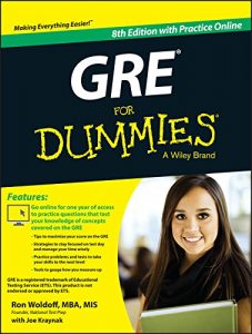 Descargar GRE For Dummies: with Online Practice Tests pdf, epub, ebook