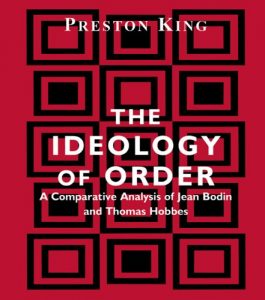 Descargar The Ideology of Order: A Comparative Analysis of Jean Bodin and Thomas Hobbes pdf, epub, ebook