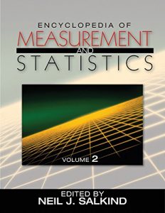 Descargar Encyclopedia of Measurement and Statistics pdf, epub, ebook