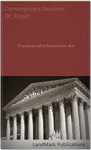 Descargar Freedom of Information Act: DC Circuit (Administrative Law Series) (English Edition) pdf, epub, ebook