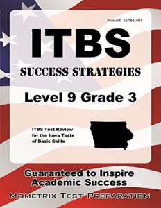 Descargar ITBS Success Strategies Level 9 Grade 3 Study Guide: ITBS Test Review for the Iowa Tests of Basic Skills (English Edition) pdf, epub, ebook