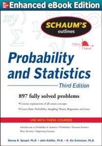 Descargar Schaum’s Outline of Probability and Statistics, 3/E pdf, epub, ebook