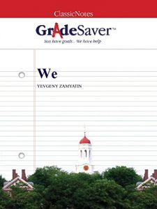 Descargar GradeSaver (TM) ClassicNotes: We (English Edition) pdf, epub, ebook