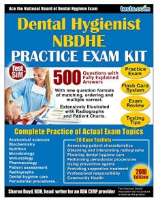 Descargar Practice Exam Kit for the NBDHE – Dental Hygienist Exam: 500 Questions with Fully Explained Answers (English Edition) pdf, epub, ebook