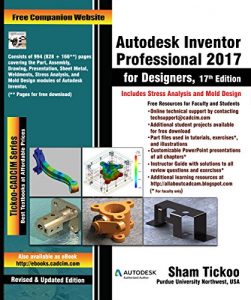 Descargar Autodesk Inventor Professional 2017 for Designers (English Edition) pdf, epub, ebook