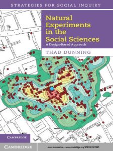 Descargar Natural Experiments in the Social Sciences (Strategies for Social Inquiry) pdf, epub, ebook