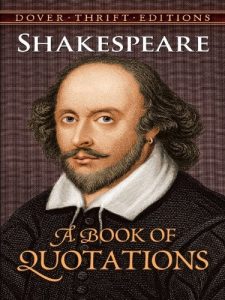 Descargar Shakespeare: A Book of Quotations (Dover Thrift Editions) pdf, epub, ebook