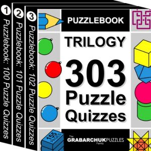 Descargar Puzzlebook Trilogy: 303 Puzzle Quizzes (color and interactive!) (English Edition) pdf, epub, ebook