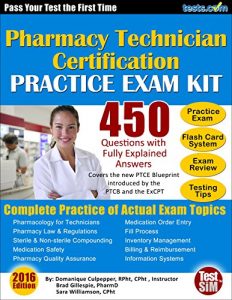 Descargar Pharmacy Technician Practice Exam Kit: 450 Questions with Fully Explained Answers – Pass the PTCE or ExCPT (English Edition) pdf, epub, ebook
