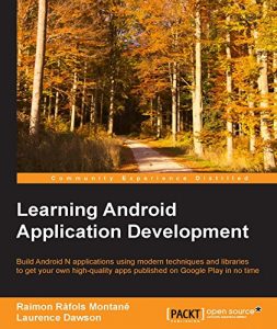 Descargar Learning Android Application Development pdf, epub, ebook