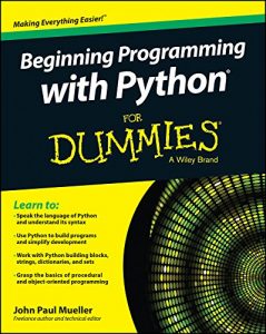 Descargar Beginning Programming with Python For Dummies pdf, epub, ebook