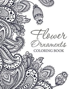 Descargar Flower Ornaments: Adult Coloring Book (Art Book Series) pdf, epub, ebook