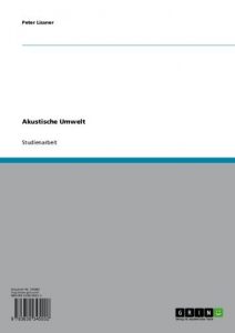 Descargar Akustische Umwelt pdf, epub, ebook