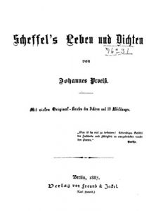 Descargar Scheffel’s Leben und Dichten (German Edition) pdf, epub, ebook