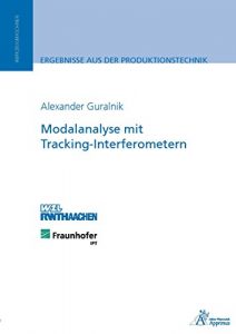 Descargar Modalanalyse mit Tracking-Interferometern (German Edition) pdf, epub, ebook