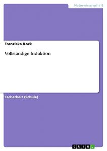 Descargar Vollständige Induktion pdf, epub, ebook