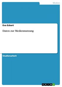 Descargar Daten zur Mediennutzung pdf, epub, ebook