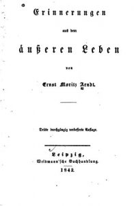 Descargar Erinnerungen aus Dem Äusseren Leben (German Edition) pdf, epub, ebook