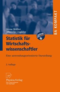 Descargar Statistik für Wirtschaftswissenschaftler: Eine anwendungsorientierte Darstellung (BA KOMPAKT) pdf, epub, ebook