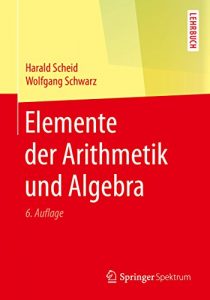 Descargar Elemente der Arithmetik und Algebra pdf, epub, ebook