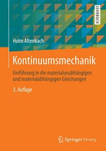 Descargar Kontinuumsmechanik pdf, epub, ebook