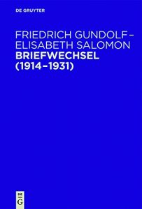 Descargar Briefwechsel (1914-1931) pdf, epub, ebook