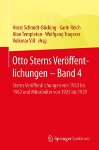 Descargar Otto Sterns Veröffentlichungen – Band 4 pdf, epub, ebook