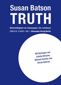 Descargar TRUTH: Wahrhaftigkeit im Schauspiel. Ein Lehrbuch (German Edition) pdf, epub, ebook