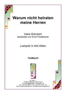 Descargar Warum nicht heiraten meine Herren (German Edition) pdf, epub, ebook