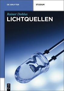 Descargar Lichtquellen (De Gruyter Studium) pdf, epub, ebook