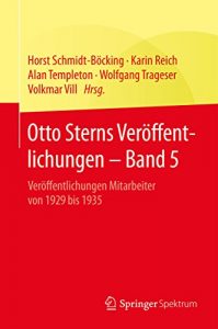 Descargar Otto Sterns Veröffentlichungen – Band 5 pdf, epub, ebook