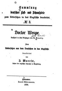 Descargar Doctor Wespe (German Edition) pdf, epub, ebook