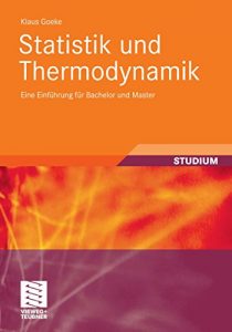 Descargar Statistik und Thermodynamik: Eine Einführung für Bachelor und Master pdf, epub, ebook