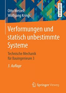 Descargar Verformungen und statisch unbestimmte Systeme pdf, epub, ebook