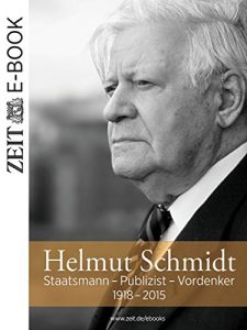 Descargar Helmut Schmidt: Staatsmann – Publizist – Vordenker pdf, epub, ebook