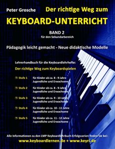 Descargar Der richtige Weg zum Keyboard-Unterricht – Band 2: Neue didaktische Modelle für den Sekundarbereich – Unterrichtsbegleitendes Lehrerhandbuch für die Keyboard-Lehrhefte: … zum Keyboardspielen – Stufe 1, 2, 3, 4 und 5 pdf, epub, ebook