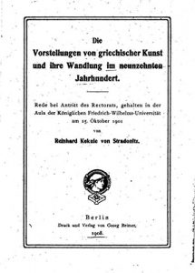 Descargar Die Vorstellungen von griechischer Kunst und ihre Wandlung im neunzehnten Jahrhundert (German Edition) pdf, epub, ebook