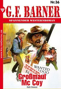 Descargar G.F. Barner 36 – Western: Großmaul McCoy (German Edition) pdf, epub, ebook